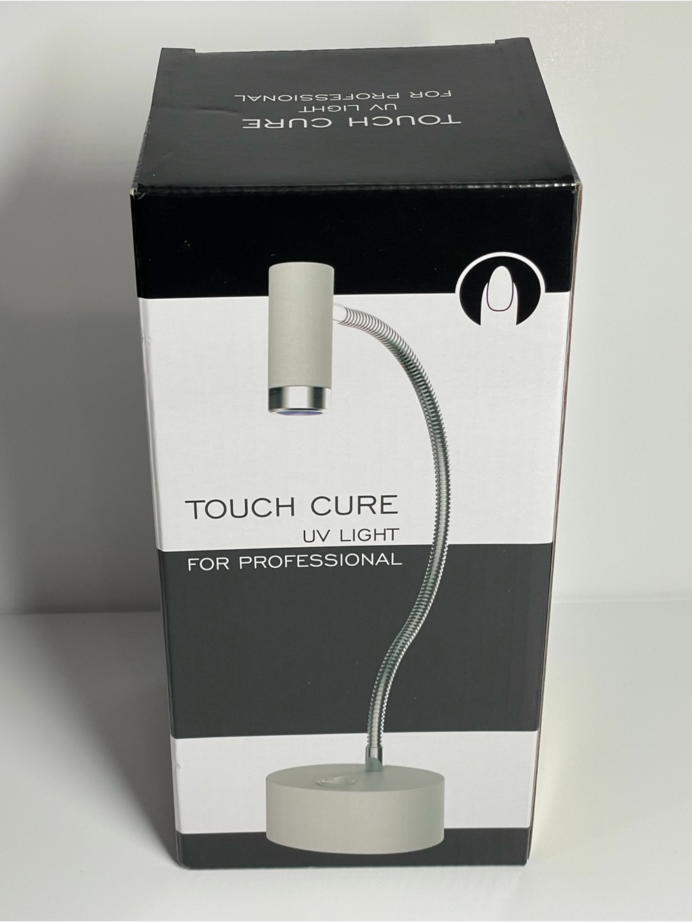 Touch Cure UV Light Lamp - White & Silver